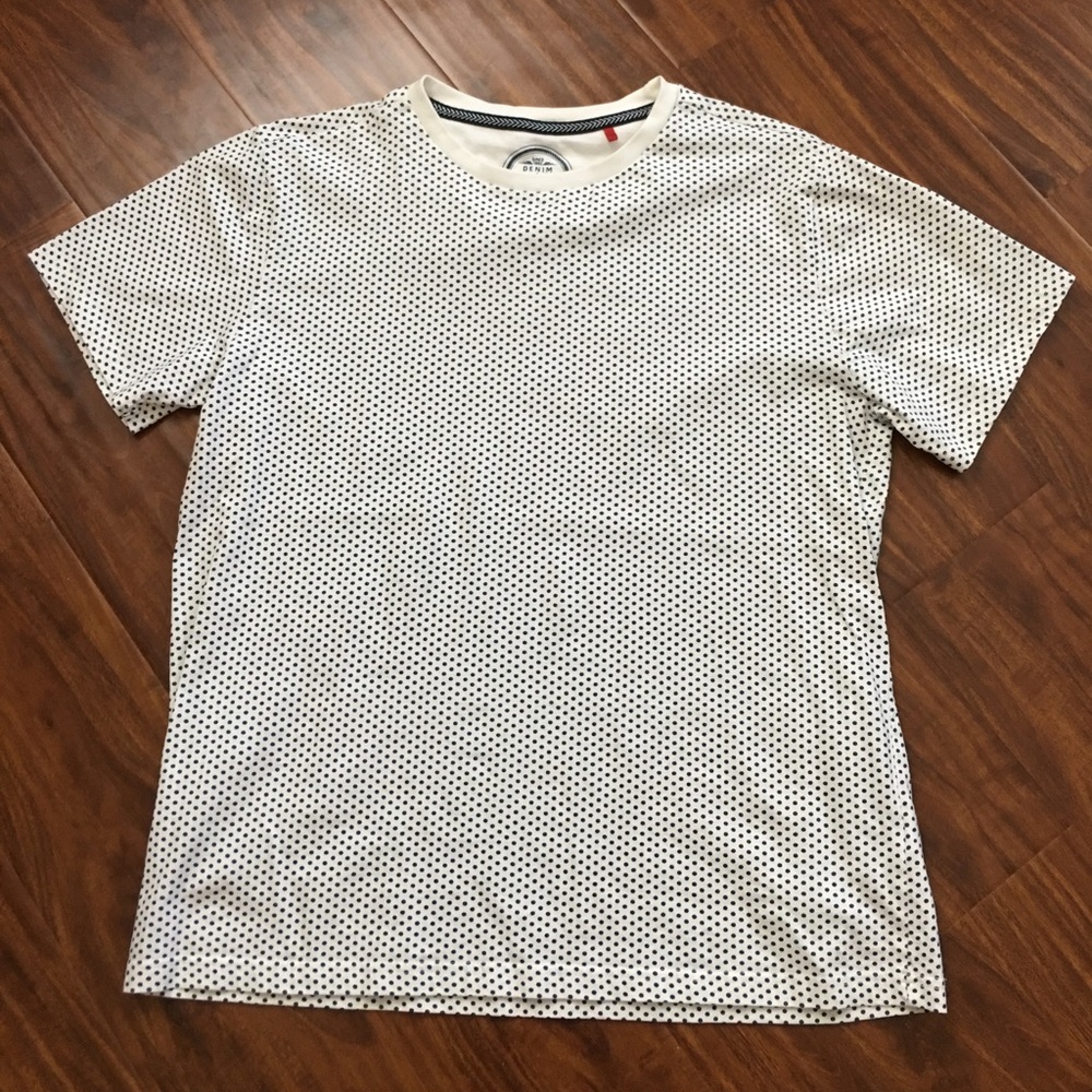 D&F Men’s Slim Fit Micro-dot Shirt
